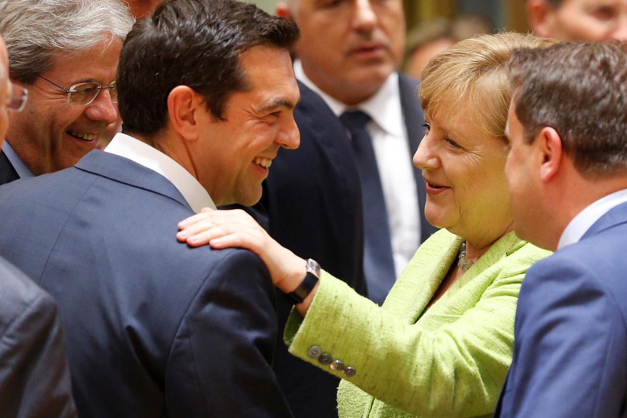 Angela Merkel i Aleksis Cipras