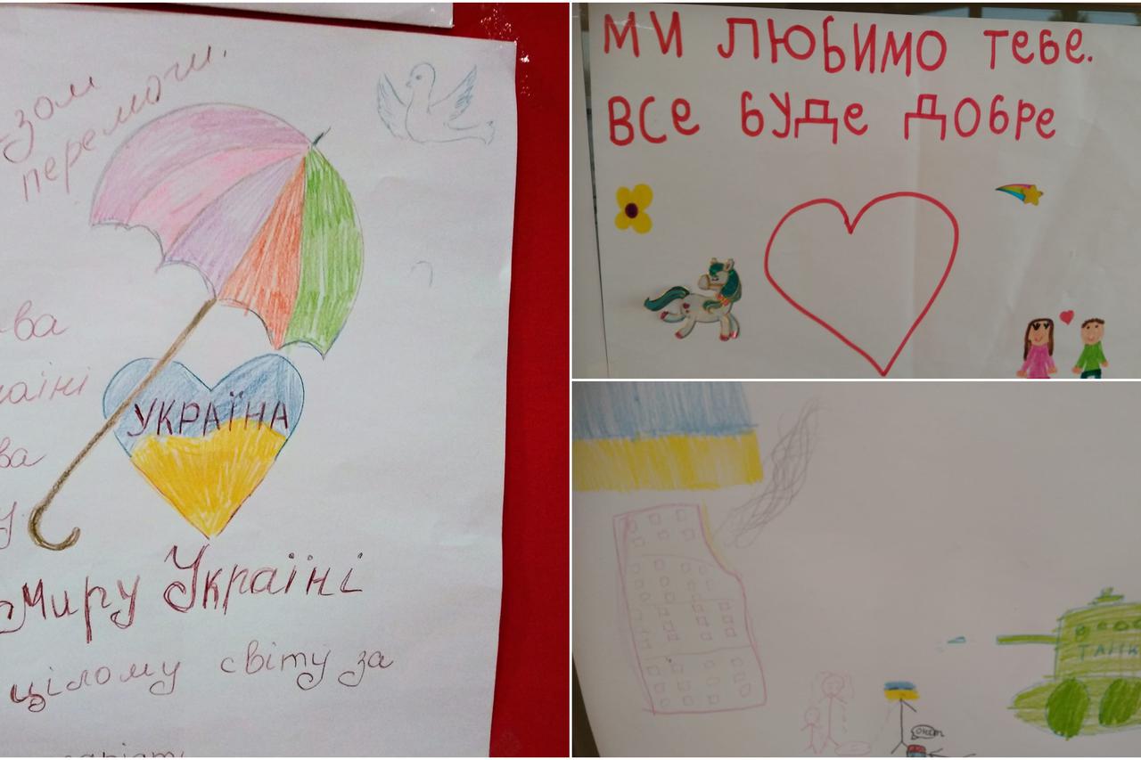 Crteži ukrajinske djece
