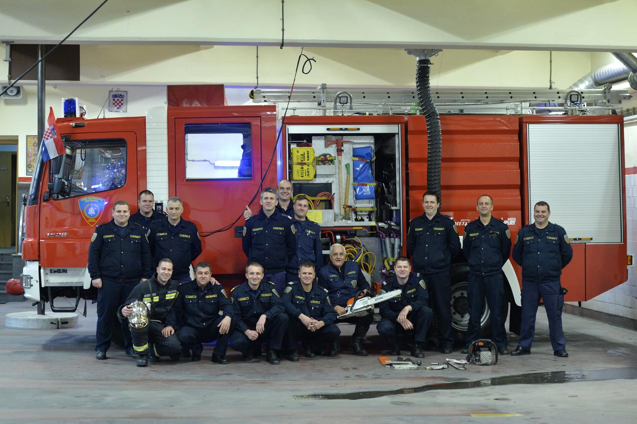 30.12.2015., Zagreb - Javna vatrogasna postaja centar, njima je svaki dan radni pa tako i Nova godina.  Photo: Marko Lukunic/PIXSELL
