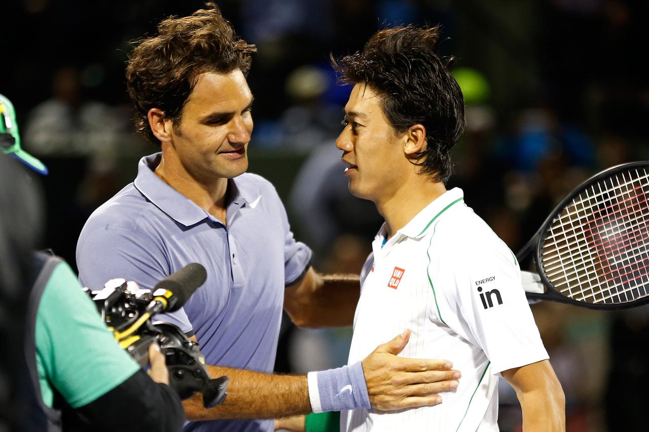 Roger Federer - Kei Nishikori