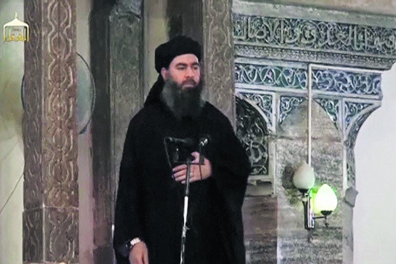 A man purported to be the reclusive leader of the militant Islamic State Abu Bakr al-Baghdadi has made what would be his first public appearance at a mosque in the centre of Iraq's second city, Mosul, according to a video recording posted on the Internet 