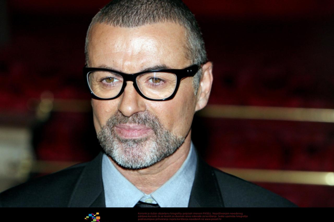 'George Michael pictured at The Royal Opera House in Covent Garden where he announced his latest tour Symphonica. Photo: Press Association/Pixsell'