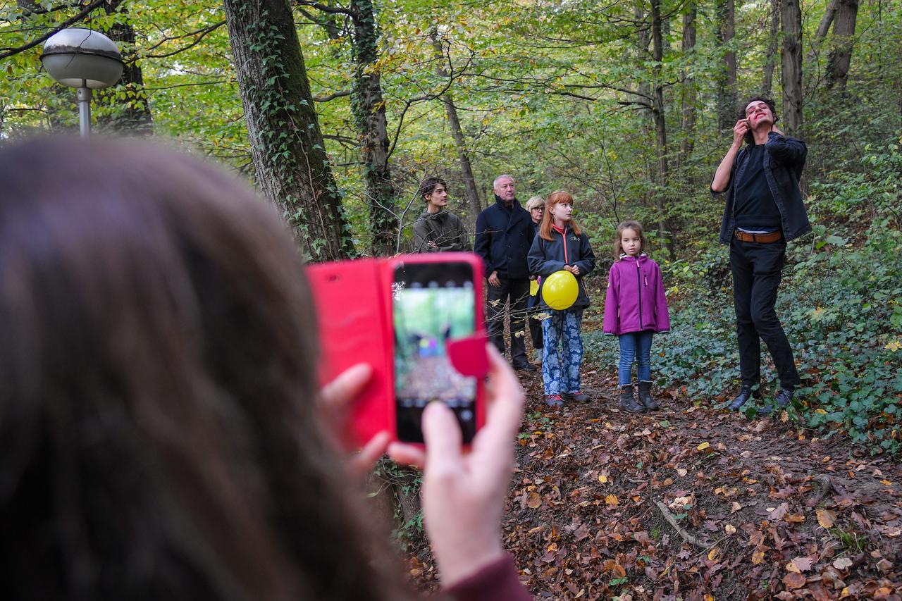 Zagreb: U Parku Vladimira Nazora održan je događaj "Začarana šuma"