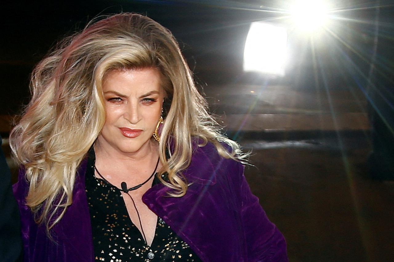 FILE PHOTO: Contestant Kirstie Alley arrives as the reality show 'Celebrity Big Brother' starts, in Elstree