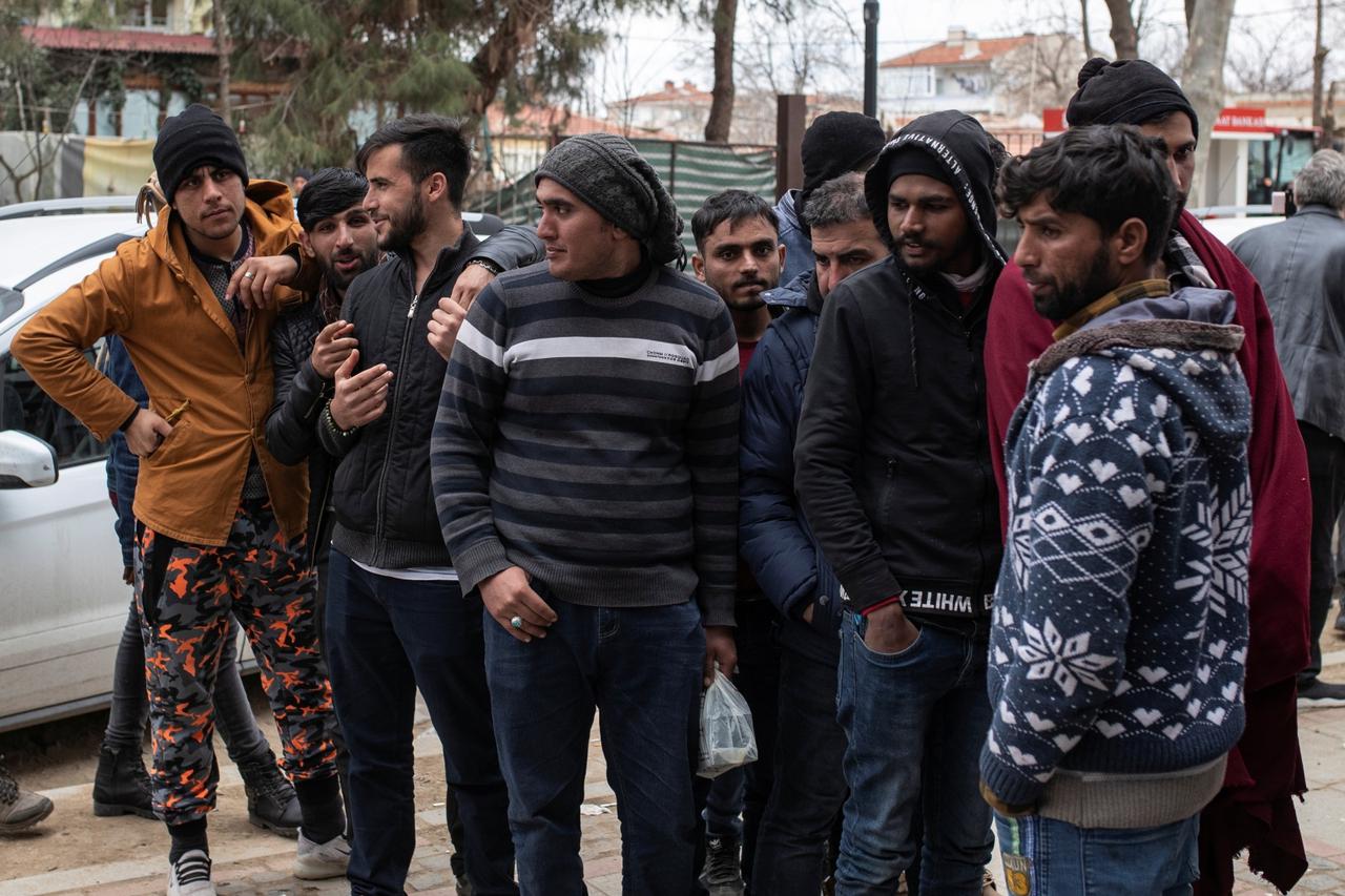 Migranti u blizini grčko-turske granice