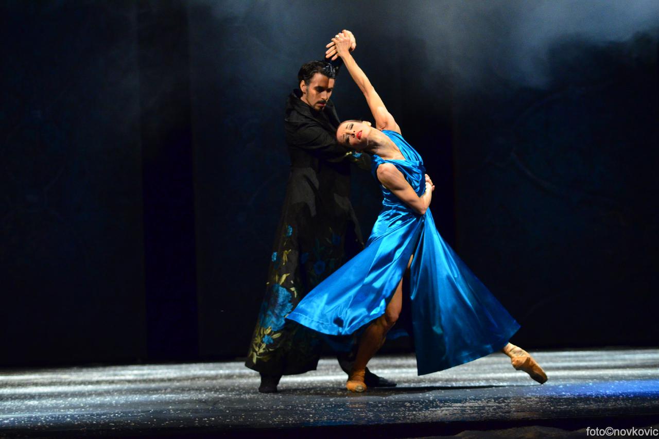 Edina Pličanić i Guilherme Gameiro Alves u baletu “Ana Karenjina”