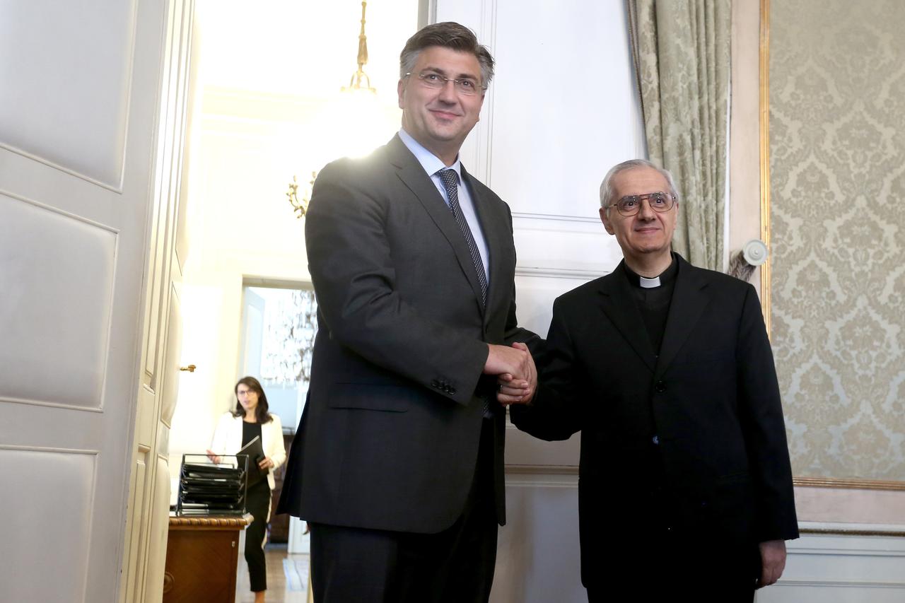 Plenković i apostolski nuncij