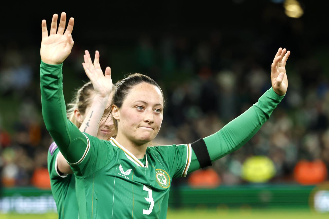 Republic of Ireland v England - UEFA Women's Euro 2025 Qualifying - Aviva Stadium