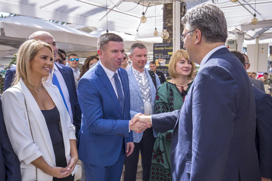 Split: Premijer Plenković prisustvovao otvorenju Ureda Počasnog konzulata Ukrajine 