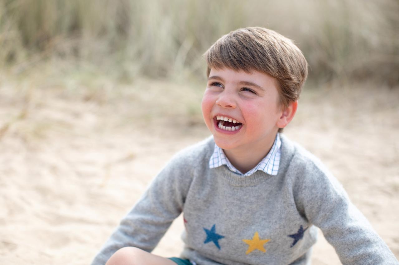Britain's Prince Louis turns four