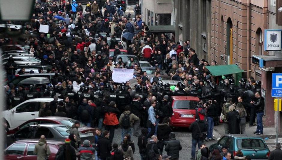 Sarajevo prosvjedi