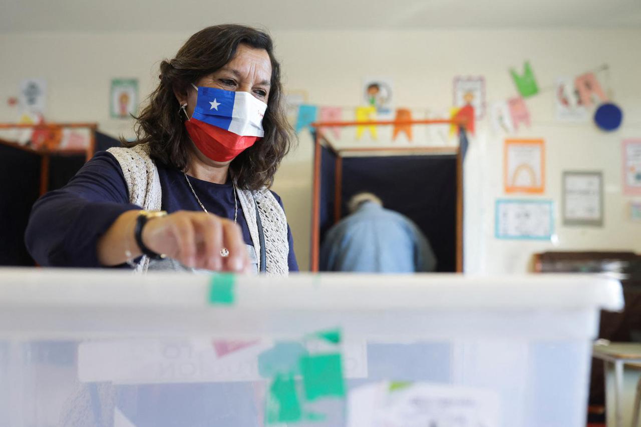 Referendum on a new Chilean constitution in Santiago
