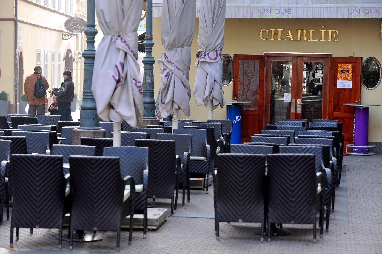 Kafić Charlie u Gajevoj ulici u Zagrebu