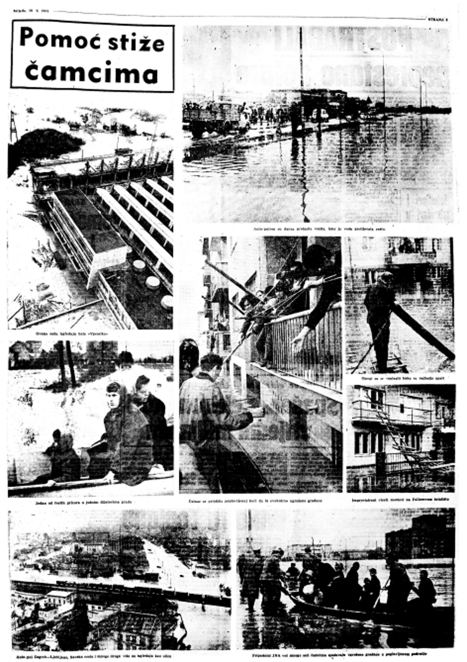 Večernji 60 - Poplava u Zagrebu