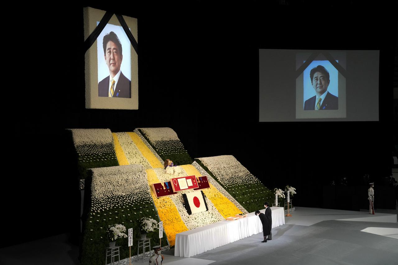 Sprovod ubijenog bivšeg premijera Japana Shinzoa Abea