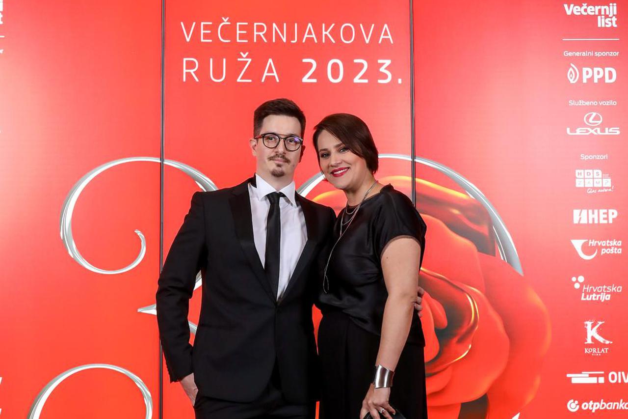 Zagreb: Uzvanici na dodjeli medijske nagrade "Večernjakova ruža"