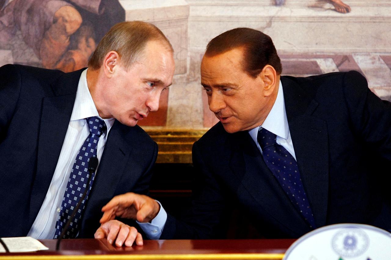 Putin i Berlusconi