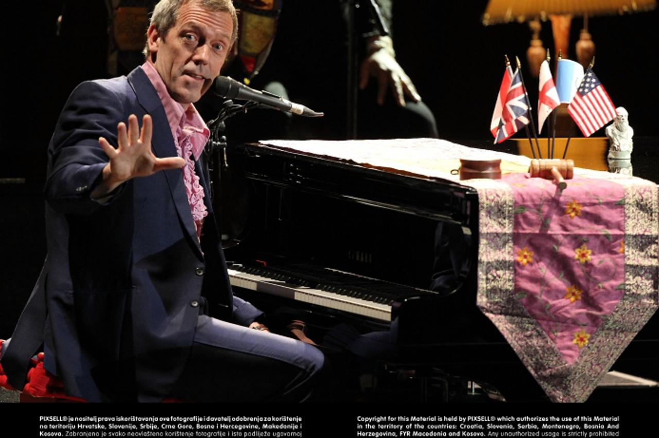 'Hugh Laurie performs on stage at the Hammersmith Apollo in London.Photo: Press Association/PIXSELL'
