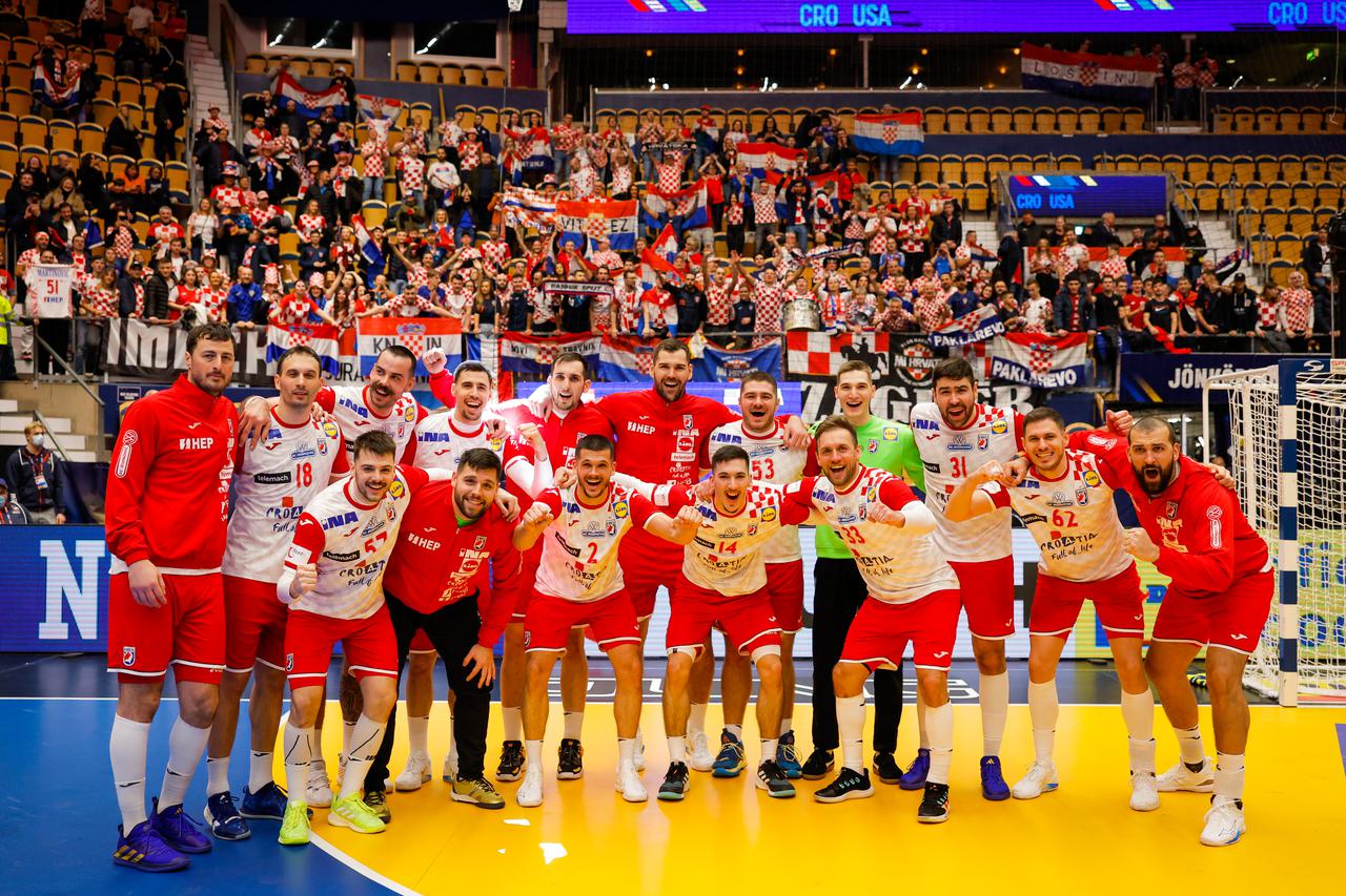 Jonkoping: Svjetsko rukometno prvenstvo, skupina G, Hrvatska - SAD