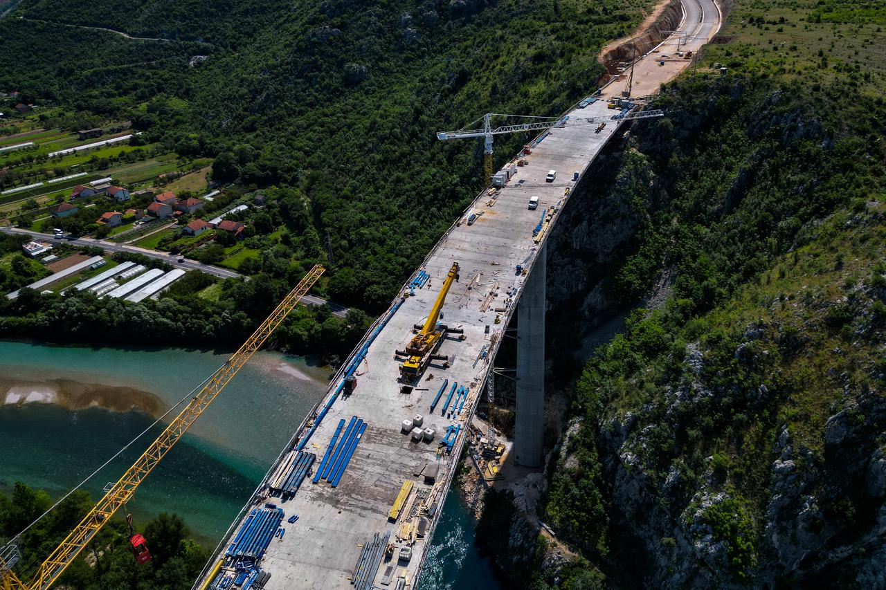 Čapljina: Most "Počitelj" uskoro će spojiti dvije obale Neretve