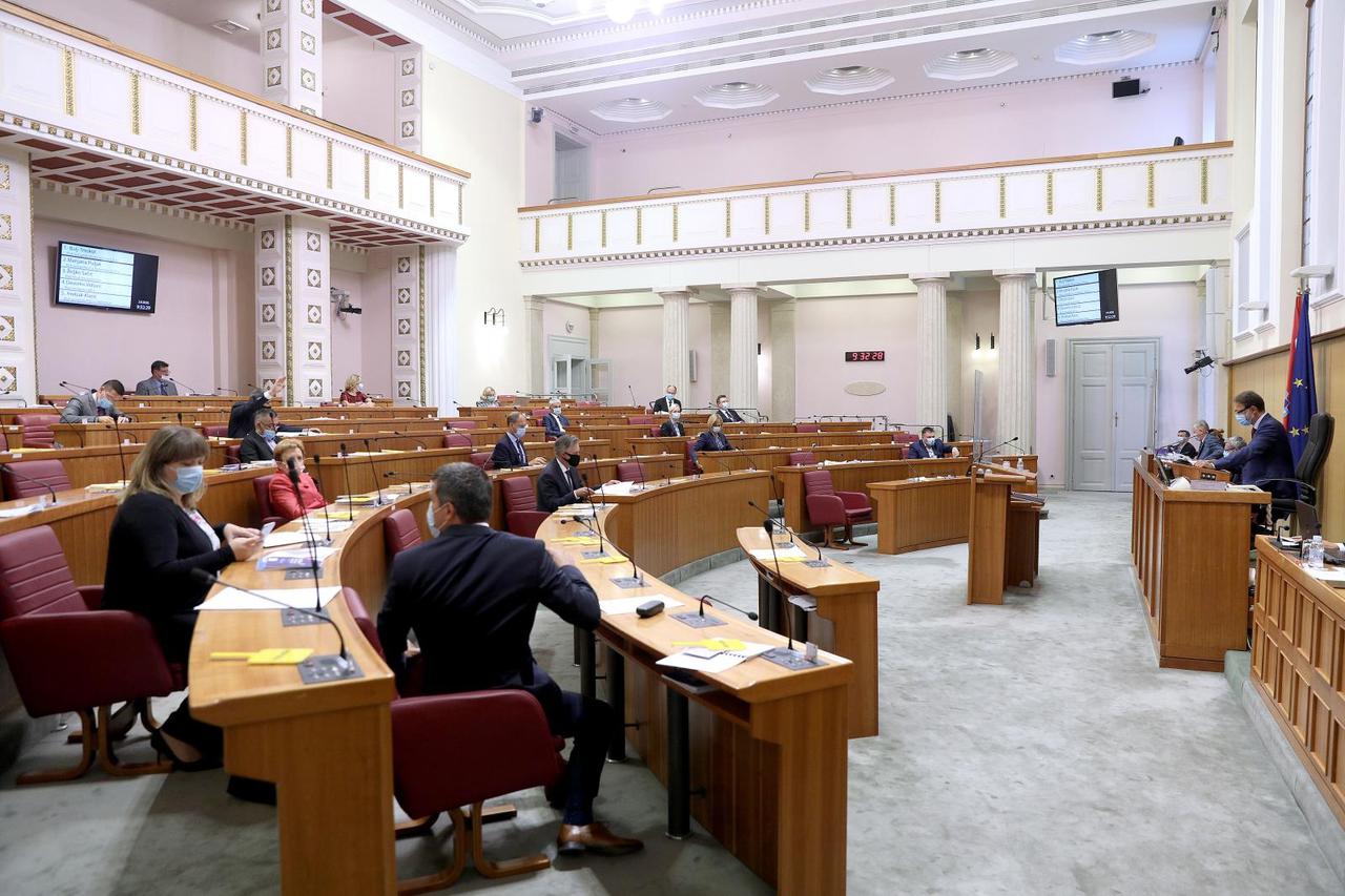 Zagreb: Sabor je 2. sjednicu nastavio raspravom o prijedlogu zakona o strancima