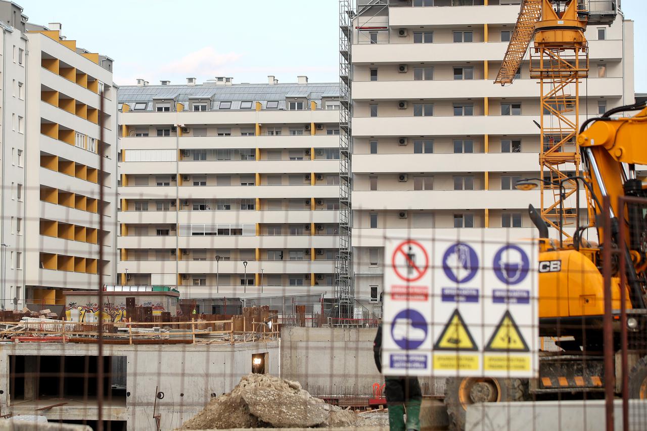 Prosječna cijena novogradnje u Zagrebu je 14.672 kune, 4.7% više nego 2020.