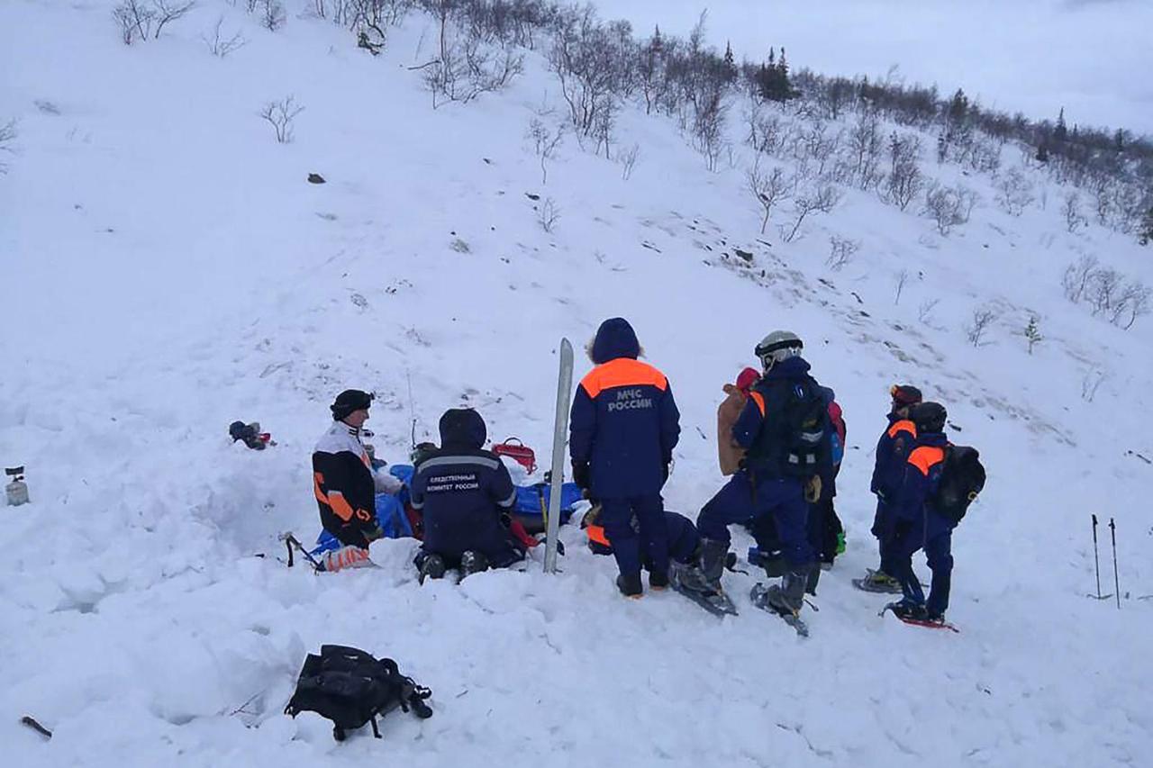 Avalanche hits Murmansk Region, Russia