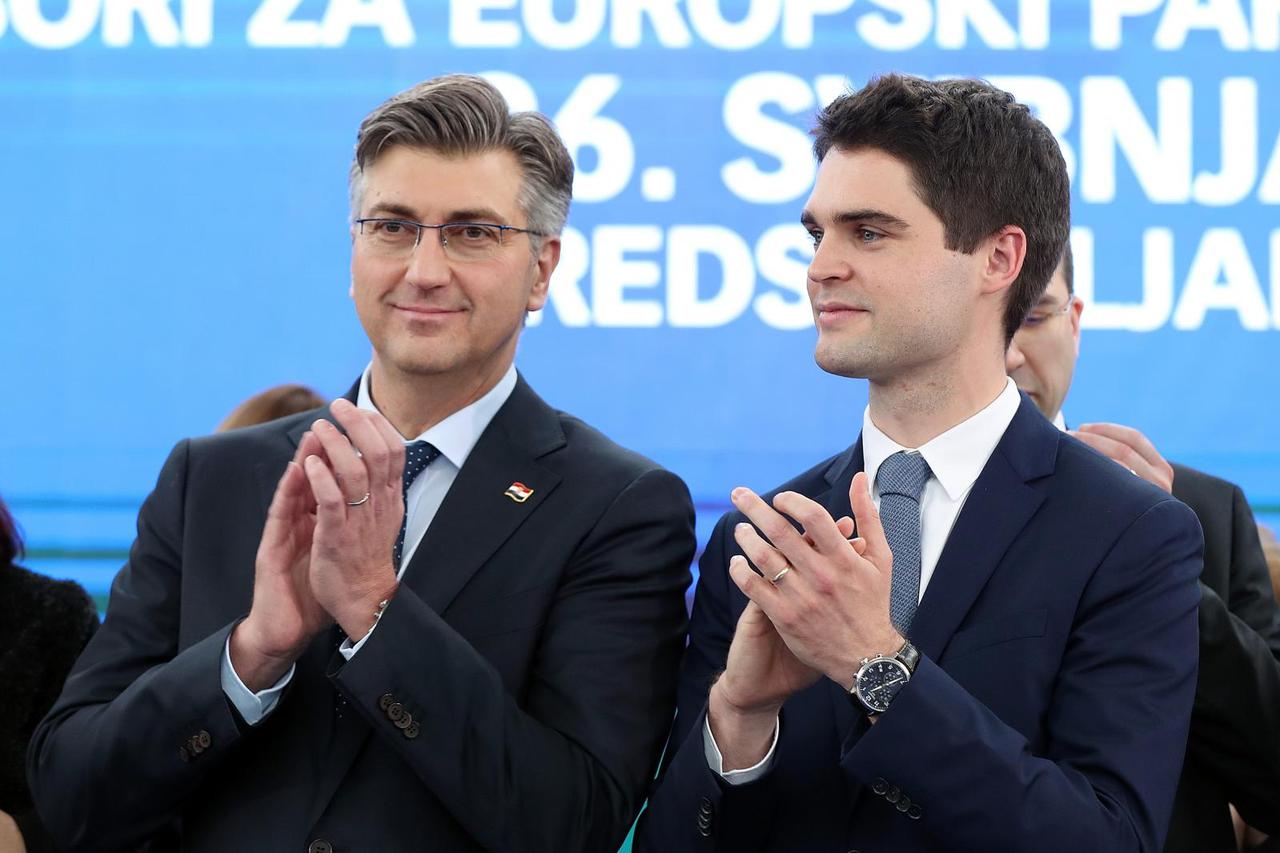 Andrej Plenković i Karlo Ressler