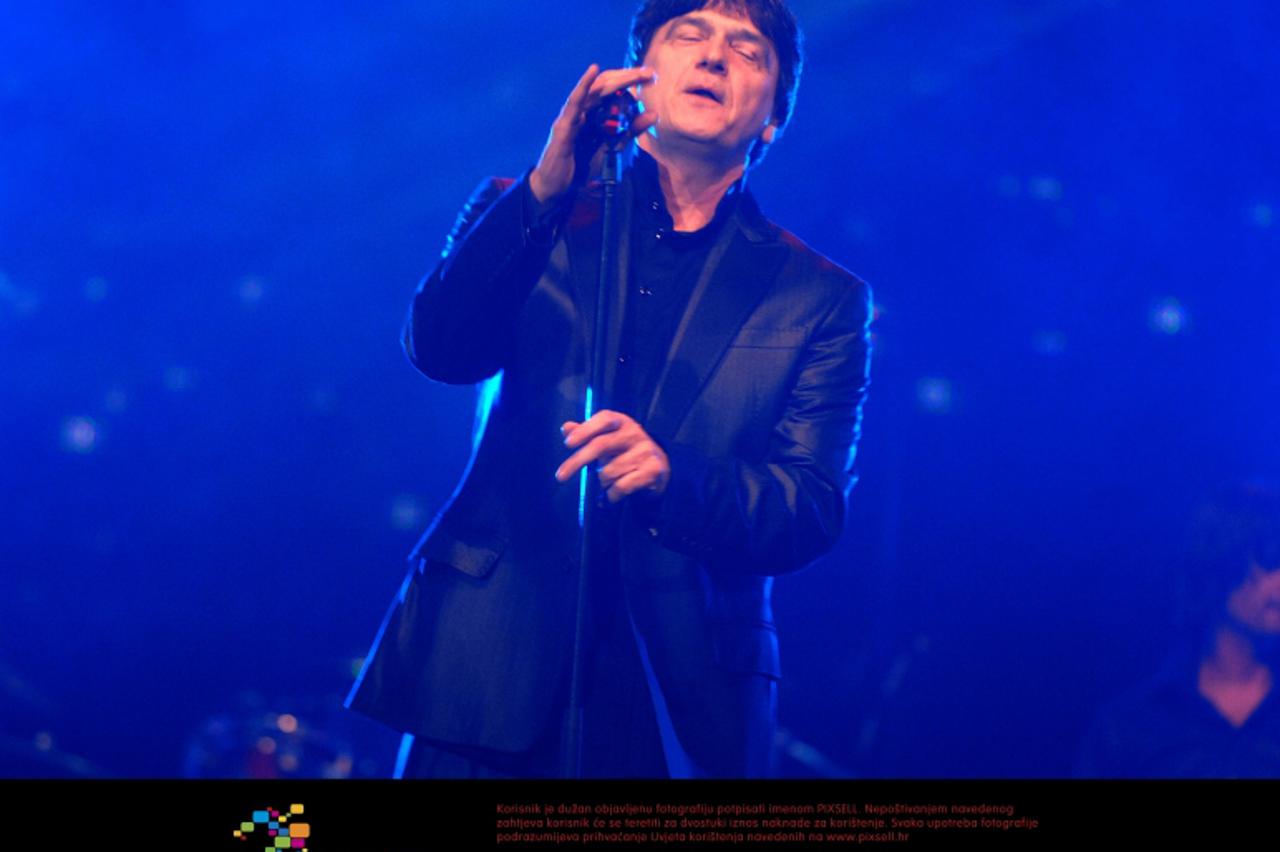 '14.02.2010. ,Split ,Hrvatska - Veceras je nakon 20 godina Zdravko Colic odrzao koncert u Splitu Photo: Leonard Nincevic/PIXSELL'
