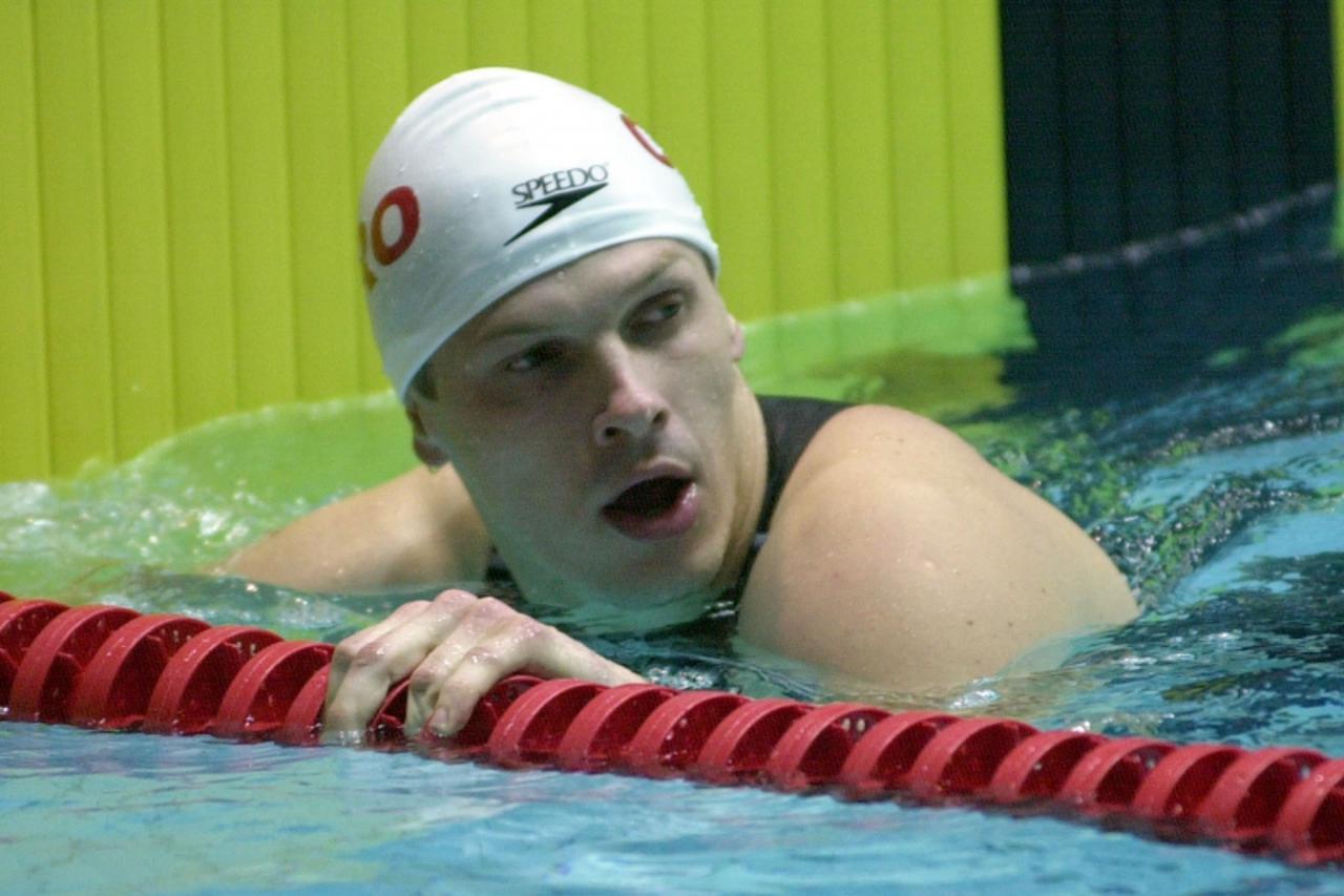 \'sport...zgb...22.12.01. mladost-drzavno momcadsko prvenstvo u plivanju milos milosevic snimio:igor kralj\'