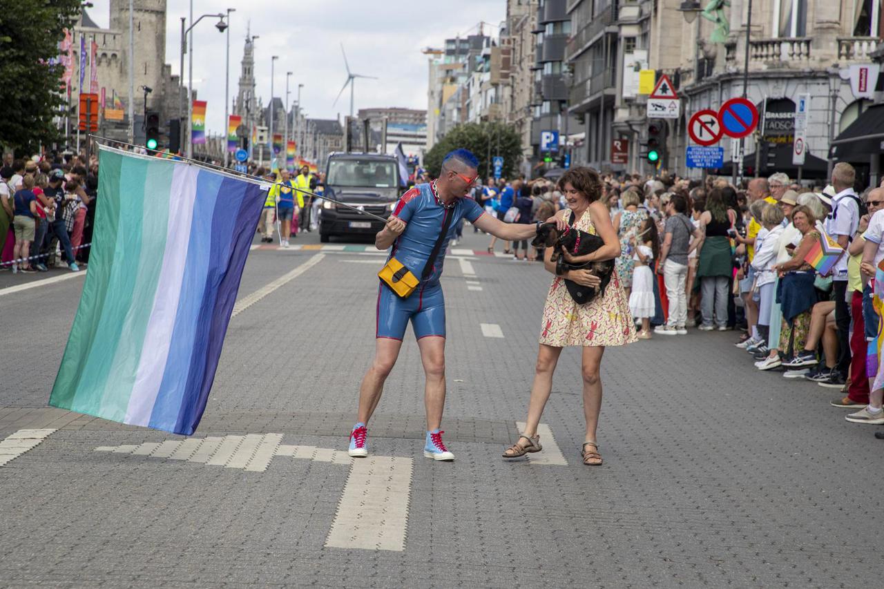 Parada ponosa "Antwerp Pride" 2023.