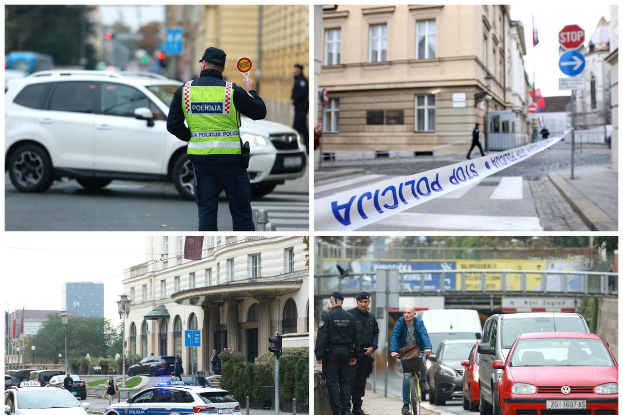 Policija na ulicama Zagreba
