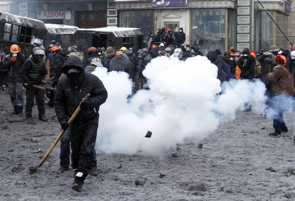 Ukrajina, prosvjed