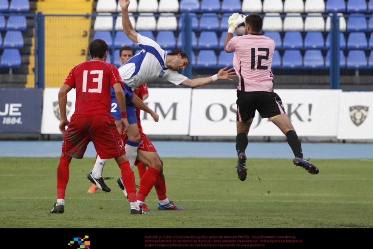 '29.07.2012., Stadion Gradski vrt, Osijek - MAXtv 1. HNL, 2. kolo, NK Osijek - NK Zagreb.  Photo: Marko Mrkonjic/PIXSELL'