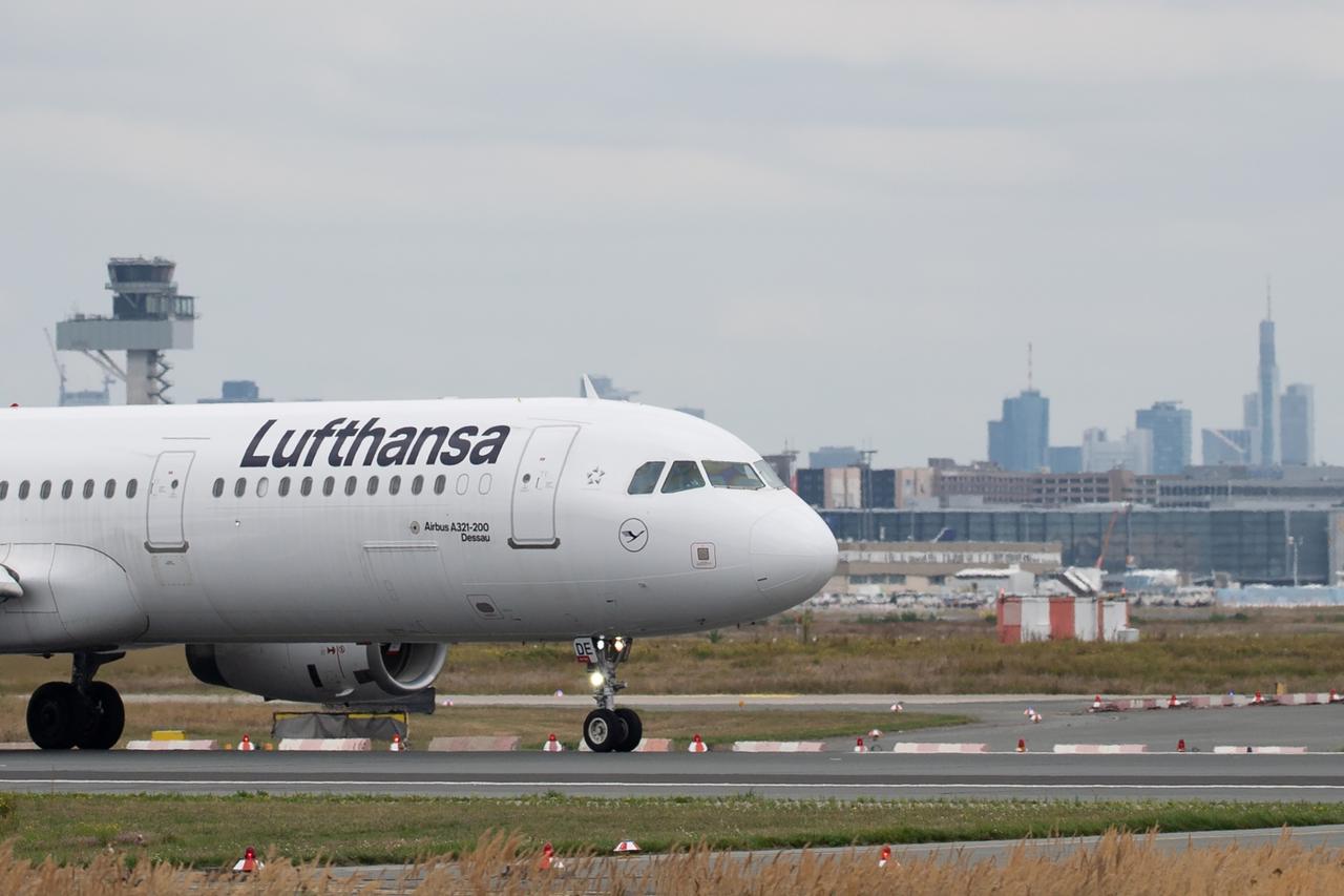 Lufthansa at Frankfurt Airport