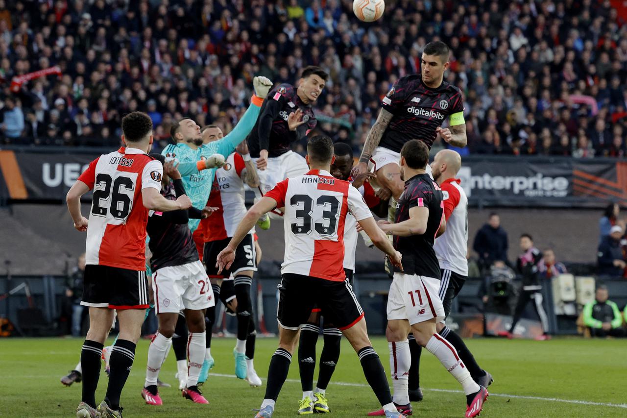Europa League - Quarter Final - First Leg - Feyenoord v AS Roma