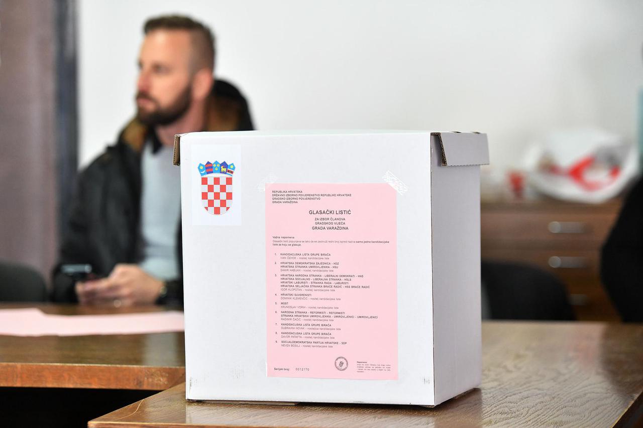 Građani izašli na prijevremene izbore za izbor članova Gradskog vijeća Grada Varaždina