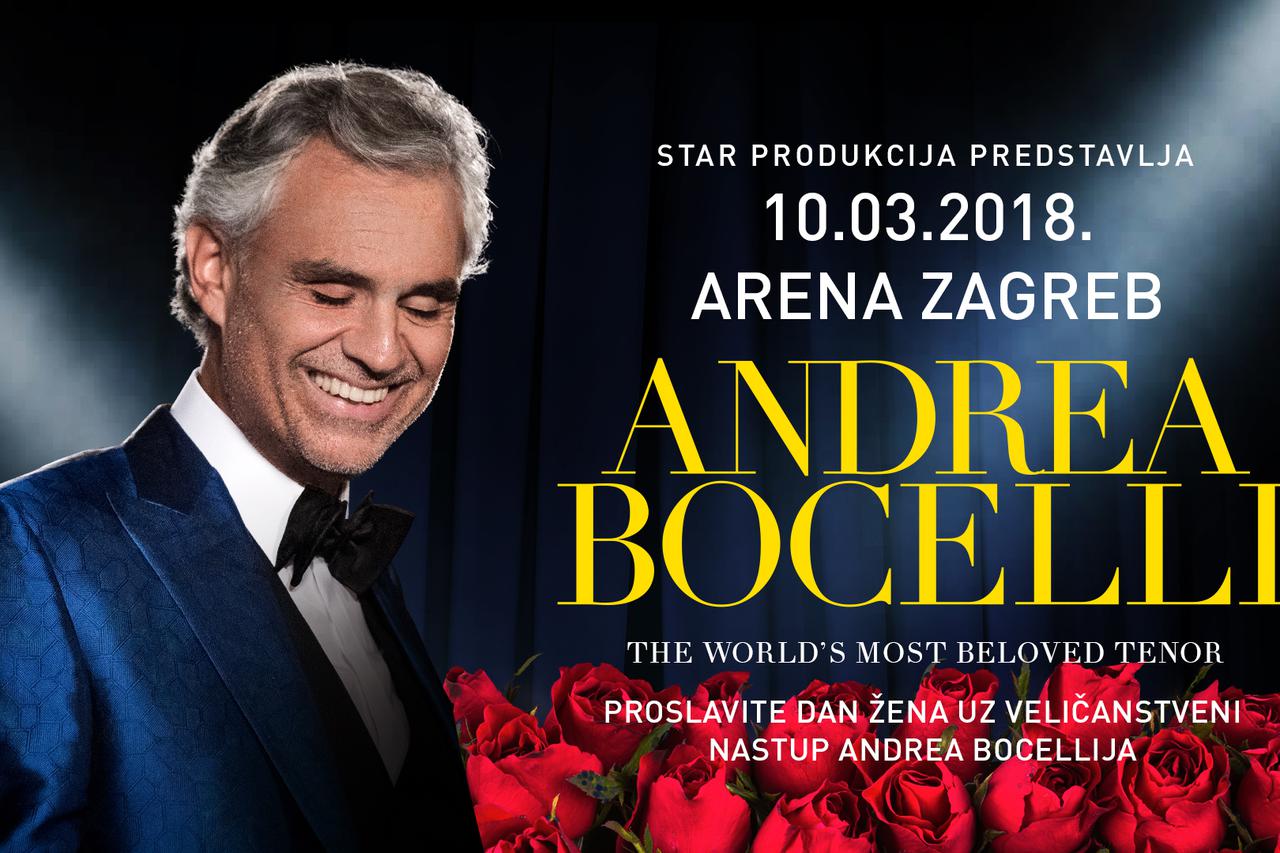 Razveselite svoje voljene za Dan žena uz nastup Andree Bocellija