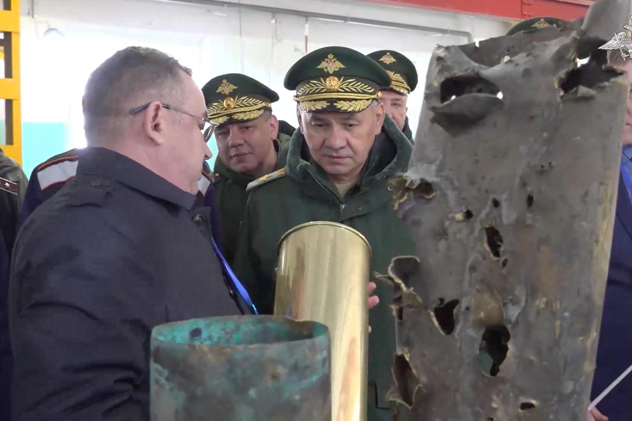 Russia's Defence Minister Shoigu visits military factory in Nizhny Novgorod region