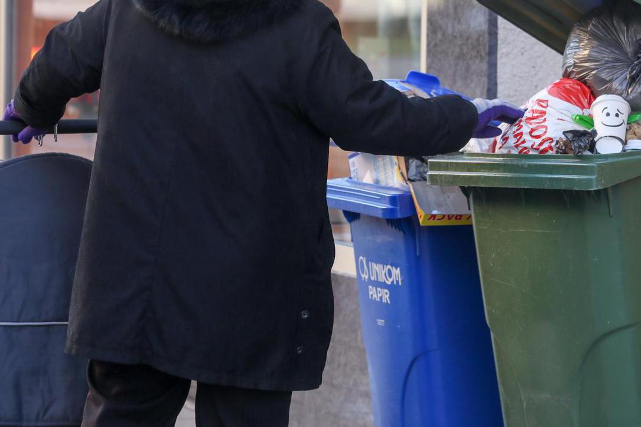 Sunčan zimski dan u Osijeku