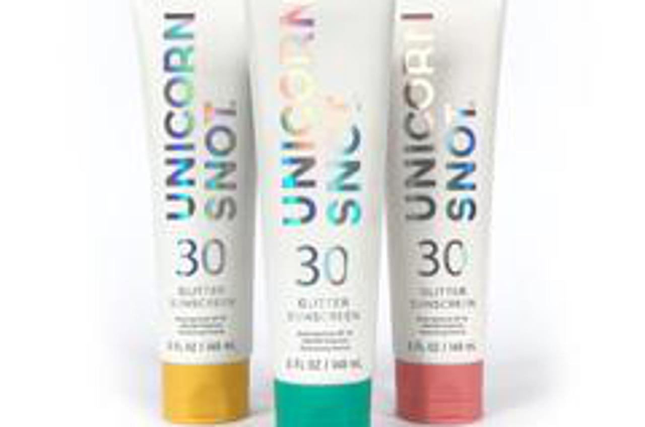 Krema za sunčanje sa šljokicama