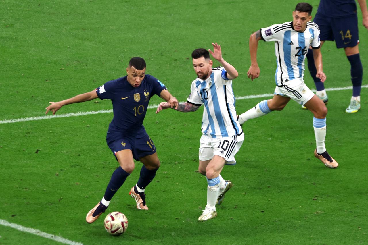 KATAR 2022 - Finale Svjetskog nogometnog prvenstva, Francuska - Argentina