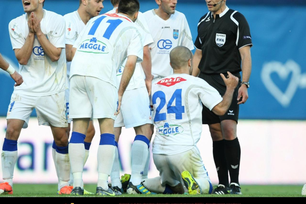 '09.05.2012., stadion u Maksimiru, Zagreb - Druga finalna utakmica Hrvatskog nogometnog kupa izmedju NK Osijek i GNK Dinamo. Ivan Bebek. Photo: Sanjin Strukic/PIXSELL'