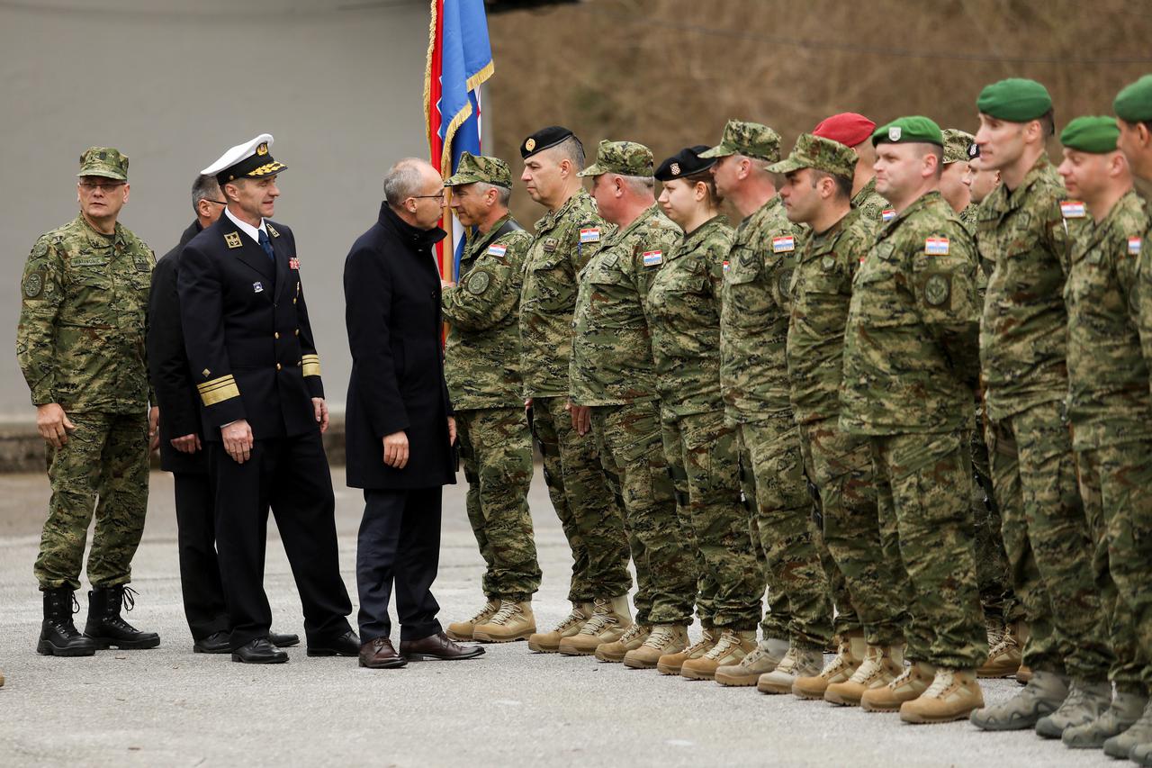 Svečani ispraćaj 12. HRVCON-a u misiju potpore miru Resolute Support u Afganistan
