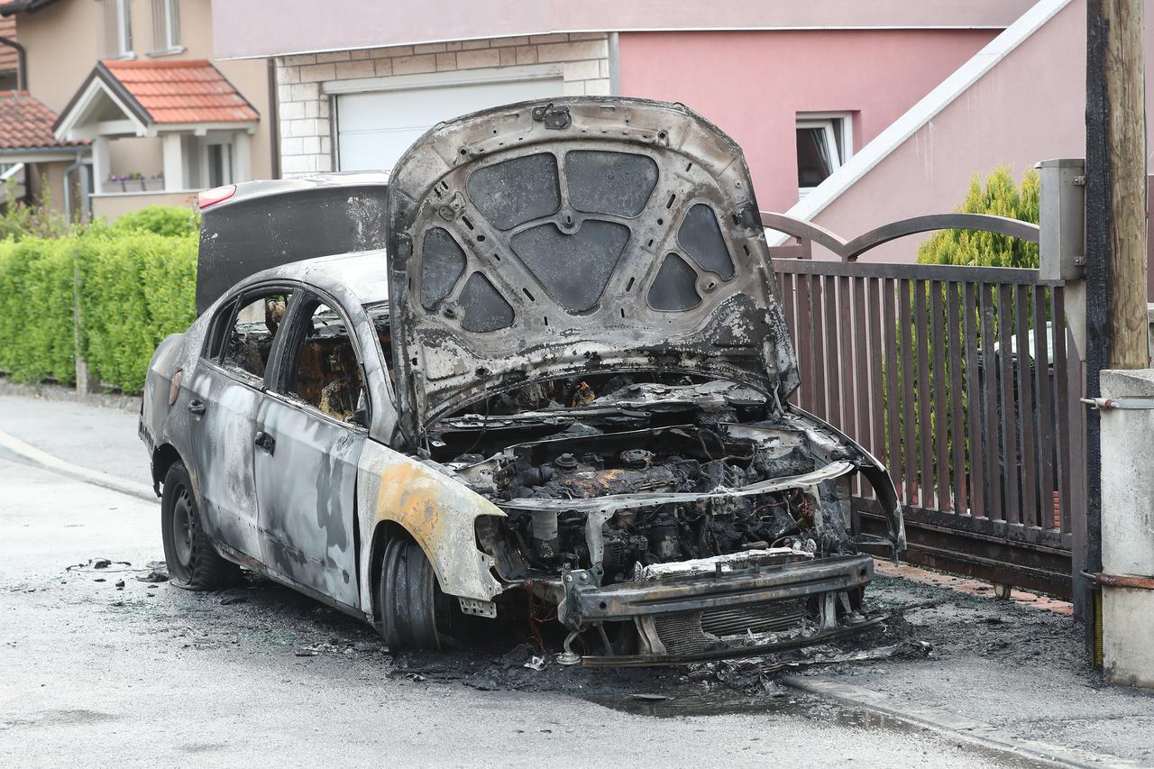 Zagreb: U Savskoj Opatovini izgorio osobni automobil