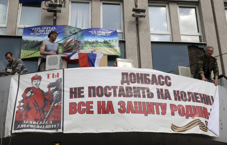 proruski prosvjednici