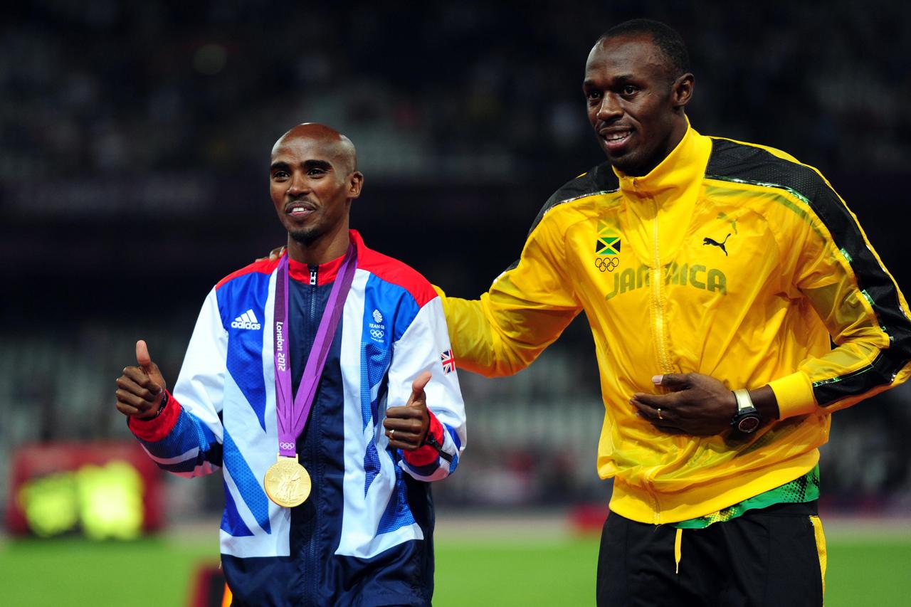 Mo Farah i Usain Bolt