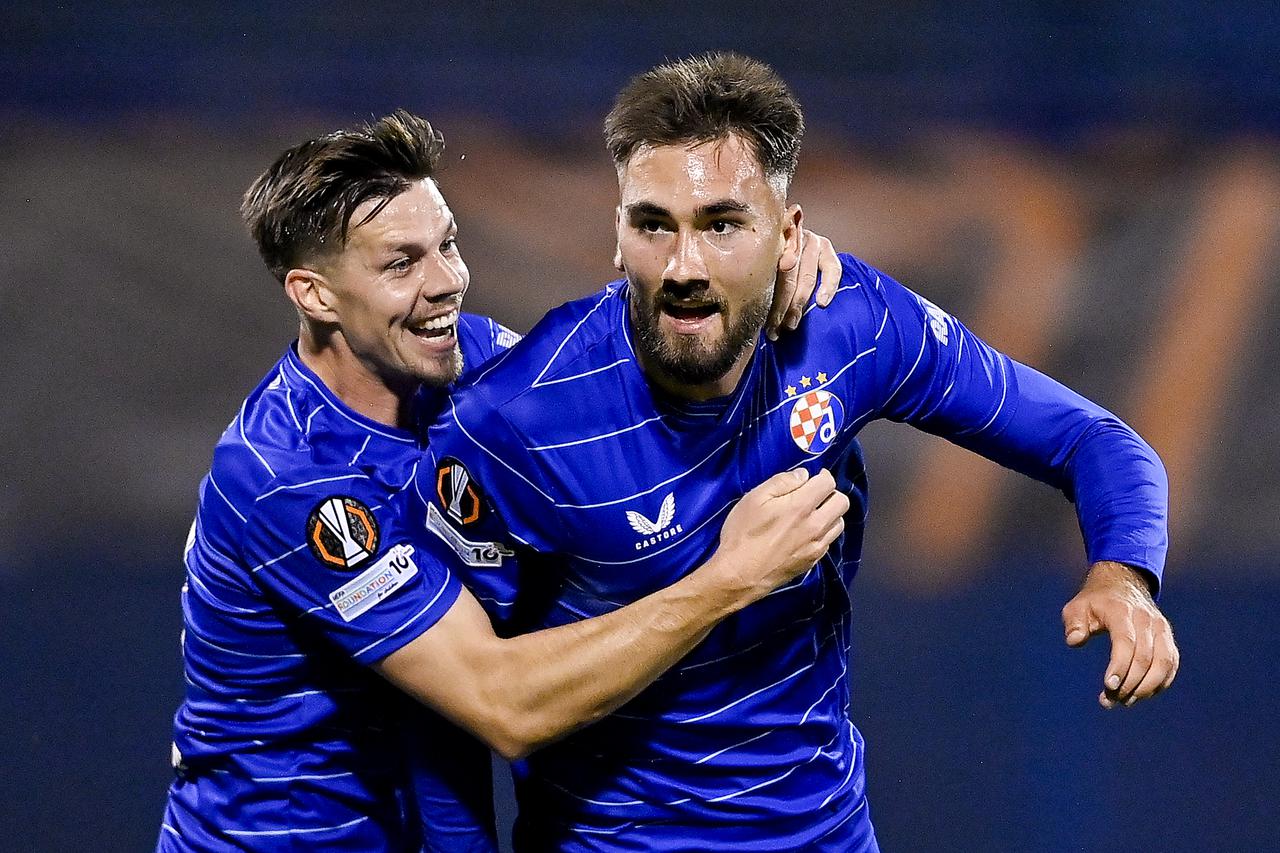 Zagreb: Dion Drena Beljo zabio gol za 1:0 protiv Fenerbahce F.K. u 1. kolu Europske lige