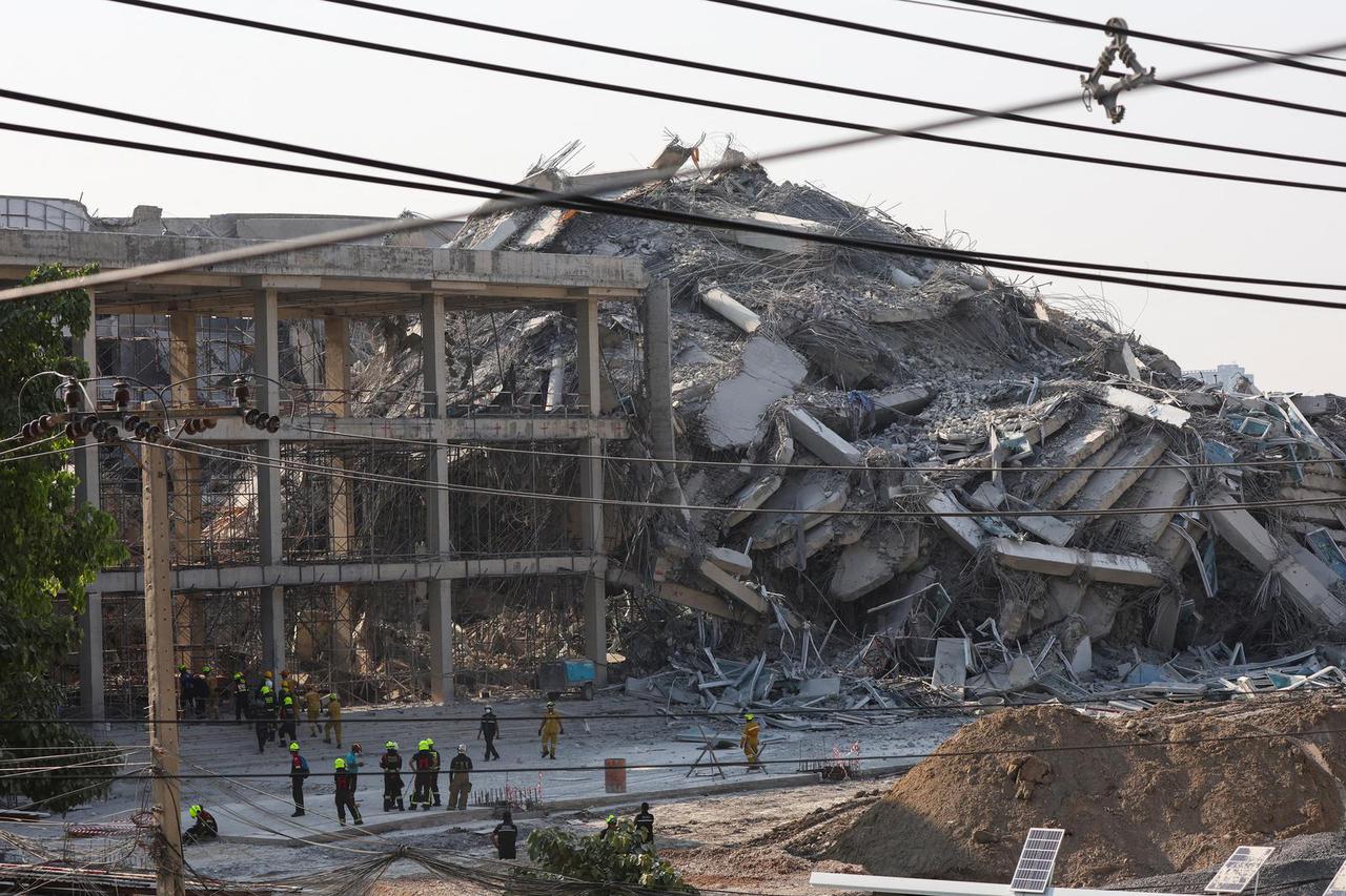 Tremors from an earthquake felt in Bangkok