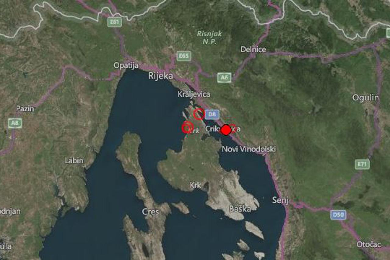 Potresi na području Rijeke